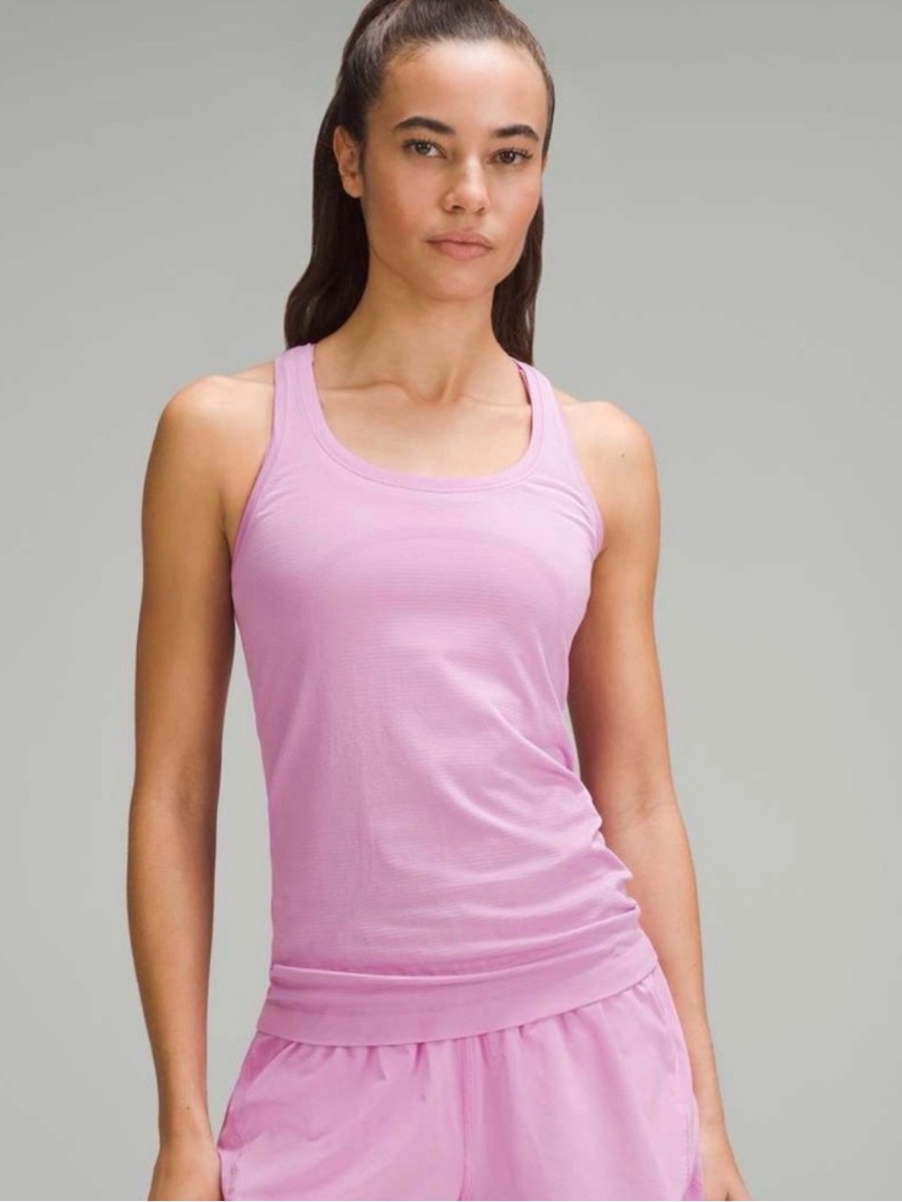lululemon athletica Lavender-Pink Swiftly Tech Tank Hip Length